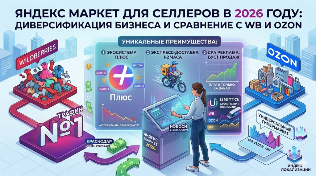 Яндекс Маркет для селлеров в 2026 году: стоит ли выходить и чем площадка отличается от WB и Ozon